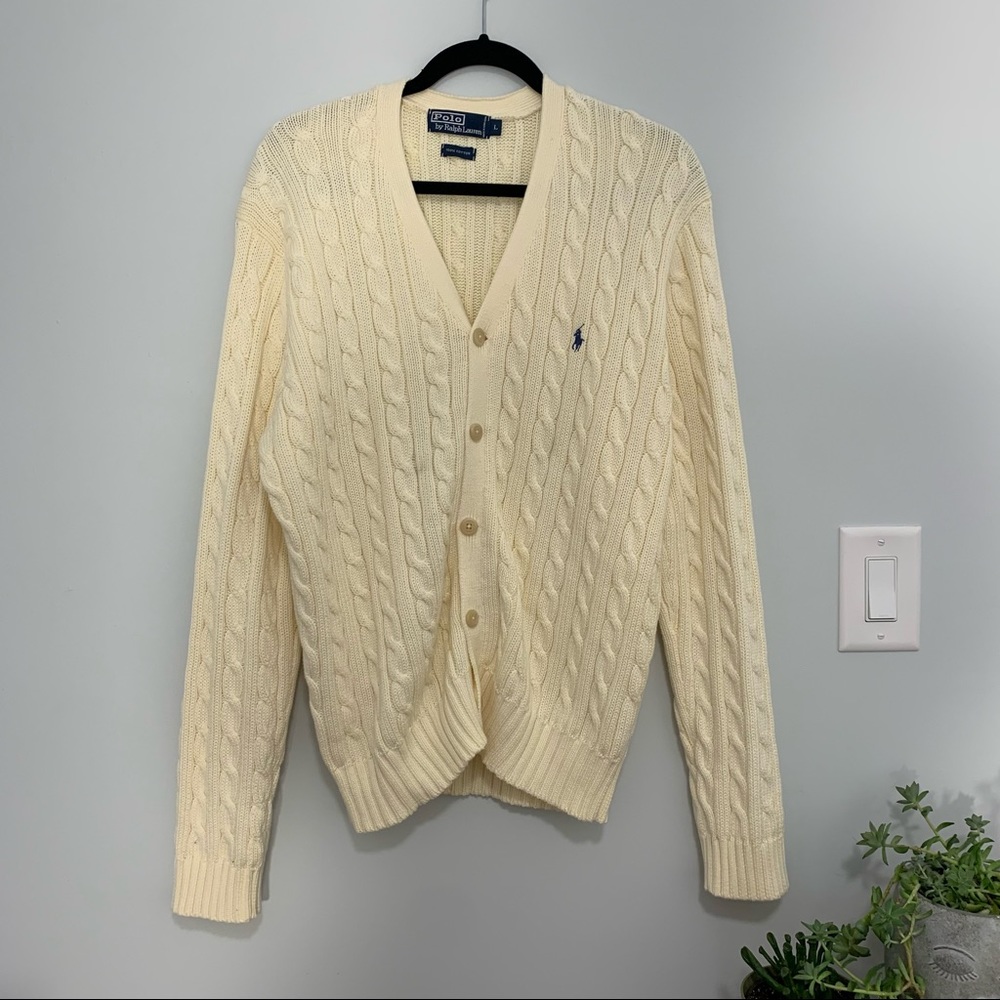 NWOT- Ralph Lauren Cable-Knit Cardigan